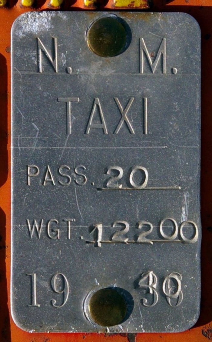 New Mexico Taxi License Plates